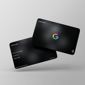 Aveecard - black pattern