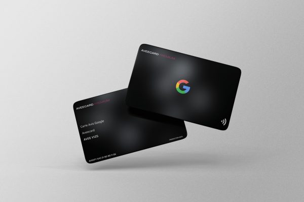 Aveecard - black pattern