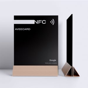 Aveeplaque - black pattern