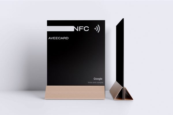 Aveeplaque - black pattern