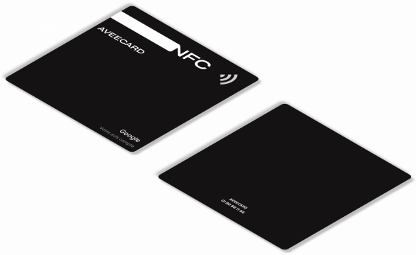 Aveeplaque - black pattern – Image 3