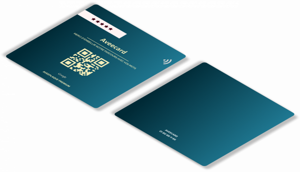 Plaque-QR-code-azur – Image 2