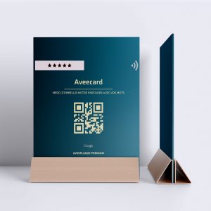 Plaque-QR-code-azur