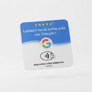 Plaque Avis Google NFC Original
