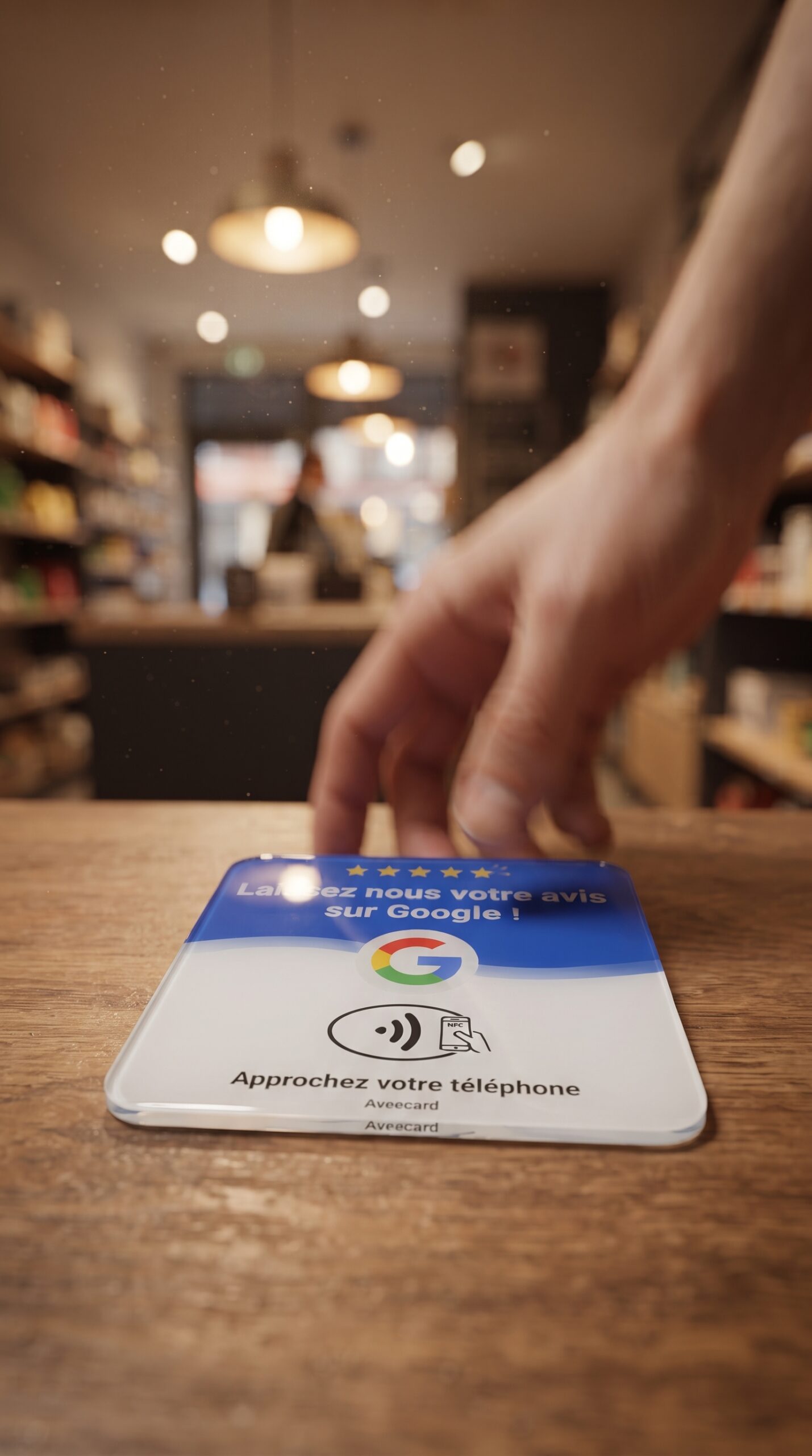 Étape 1 — Vous recevez votre carte déjà paramétrée